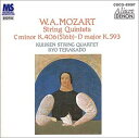 【中古】モーツァルト : 弦楽五重奏曲 第2番 ハ短調 K.406