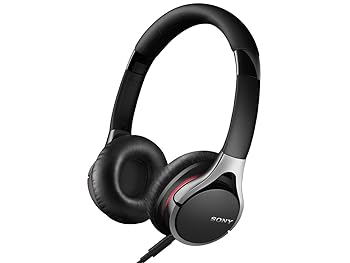 【中古】SONY 密閉型オンイヤーヘッドホン ハイレゾ音源対応 リモコン・マイク付 折りたたみ式 ブラック MDR-10RC/B