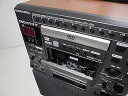 【中古】DENON CDV-550 DVDカラオケシステム 木目
