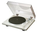 【中古】デノン Denon DP-300F アナログ レコードプレーヤー フォノイコライザー付 フルオート カートリッジ付属 プレミアムシルバー DP-300FSP