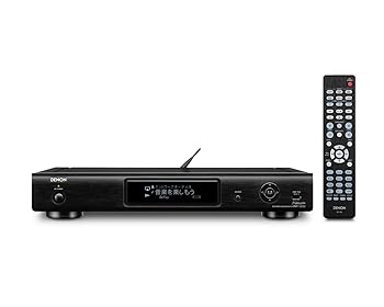 硬蝶內藏電視 - 【中古】Denon ネットワークオーディオプレーヤー 192kHz/24bit対応 ブラック DNP-720SE-K