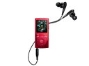 【中古】SONY ウォークマン Eシリーズ 4GB レッド NW-E063/R(2)