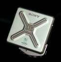 【中古】SONY ソニー MZ-E44(S) シルバー×グリーン ポータブルMDプレーヤー MDLP非対応 (MD再生専用機/MDウォークマン)