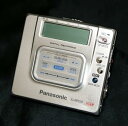 【中古】Panasonic パナソニック SJ-MR220-S シルバー ポータブルMDレコーダー MDLP対応 (MD録音再生兼用機/録再/MDプレーヤー)