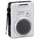【中古】OHM AudioComm ラジオカセット AM/FM ラジオ番組録画可能 CAS-710Z