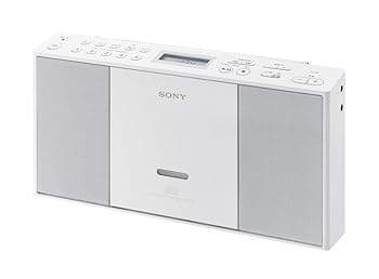 【中古】［非常に良い］ソニー CDラジオ ZS-E30 : FM/AM/ワイドFM対応 ホワイト ZS-E30 W