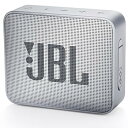 【中古】JBL GO2 Bluetoothスピーカー IPX7防水/ポータブル/パッシブラジエーター搭載 グレー JBLGO2GRY 【国内正規品】