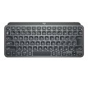 【中古】ロジクール MX KEYS mini KX700GR ミニマリスト ワイヤレス イルミネイテッド キーボード グラファイト 充電式 bluetooth ...