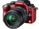 【中古】パナソニック デジタル一眼カメラ LUMIX GH1 レンズキットコンフォートレッド DMC-GH1K-R