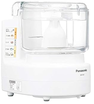 【中古】パナソニック フードプロセッサー きざむ する 混ぜる おろす 粗おろし こねる MK-K61-W ホワ..