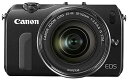 【中古】Canon ミラーレス一眼カメラ EOS M レンズキット EF-M18-55mm F3.5-5.6 IS STM付属 ブラック EOSMBK-18-55ISSTMLK(2)