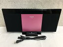 【中古】Panasonic コンパクトステレオシステム ピンク SC-HC28-P(2)