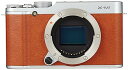 【中古】FUJIFILM ミラーレス一眼 X-M1 ボディ ブラウン F FX-X-M1BW