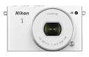 【中古】Nikon ミラーレス一眼 Nikon1 J4 標準パワーズームレンズキット ホワイト J4HPLKWH