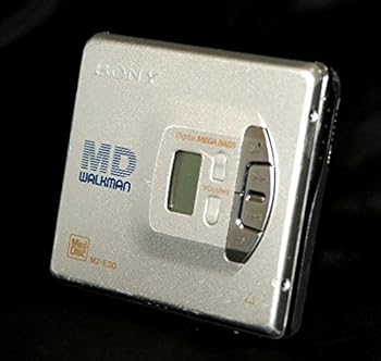【中古】SONY ソニー MZ-E30-S シルバー ポータブルMDプレーヤー MDLP非対応 (MD再生専用機/MDウォークマン)