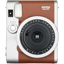 【中古】富士フイルム(FUJIFILM) インスタントカメラ チェキ instax mini 90 ネオクラシック ブラウン INSTAX MINI 90 BR...