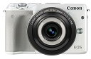 【中古】Canon ミラーレス一眼カメラ EOS M3(ホワイト)・クリエイティブマクロ レンズキット EOSM3WH-CMLK