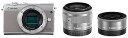 【中古】Canon ミラーレス一眼カメラ EOS M100 ダブルレンズキット (グレー) EOSM100GY-WLK