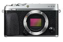 【中古】富士フイルム(FUJIFILM) ミラーレス一眼カメラ X-E3シルバー X-E3-S