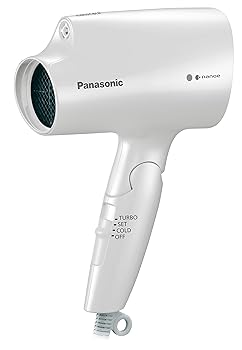 【中古】パナソニック ヘアドライヤー ナノケア 白 EH-CNA2B-W