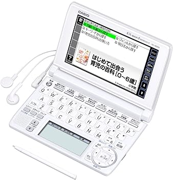 【中古】CASIO Ex-word 電子辞書 XD-A6200W