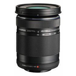 【中古】OLYMPUS マイクロ一眼 PEN レンズ M.ZUIKO DIGITAL 40-150mm F4.0-5.6R (黒（BLK）)