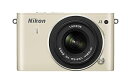 【中古】Nikon ミラーレス一眼 Nikon 1 J3 標準ズームレンズキット1 NIKKOR VR 10-30mm f/3.5-5.6付属 ベージュ N1J...