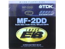 【中古】TDK ワープロ用 3.5インチ 2DD フロッピーディスク 1枚 アンフォーマット MF2DD プラスチックケース入 スーパーEB