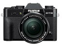 【中古】FUJIFILM ミラーレス一眼 X-T10 レンズキット ブラック X-T10LK-B