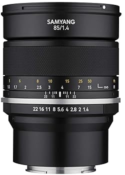 【中古】SAMYANG 単焦点中望遠レンズ MF 85mm F1.4 MK2 フジフイルム Xマウント 【国内正規品】