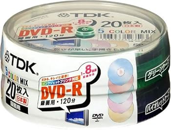 楽天市場】tdk dvd-r 20枚(録画・録音用メディア|TV 楽天市場】tdk dvd-r 20枚(録画・録音用メディア|TV