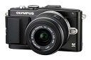 【中古】OLYMPUS ミラーレス一眼 PEN mini E-PM2 ボディ ブラック E-PM2 BODY BLK(2)
