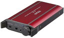 【中古】TEAC HA-P50-R ポータブルヘッドホンアンプ DAC搭載 ハイレゾ音源対応 レッド