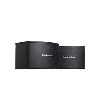 【中古】audio-technica 業務用スピーカー AT-KSP52(2個1組)ブラック