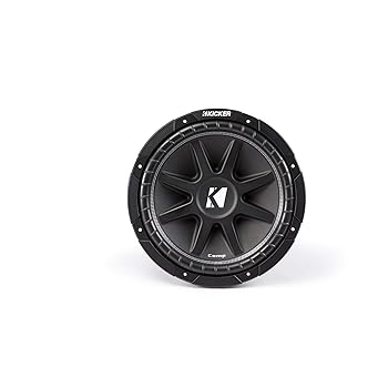 【中古】KICKER Comp 12インチ(30cm)サブウーファー、4オーム、RoHS準拠。 【中古】KICKER Comp 12インチ(30cm)サブウーファー、4オーム、RoHS準拠。