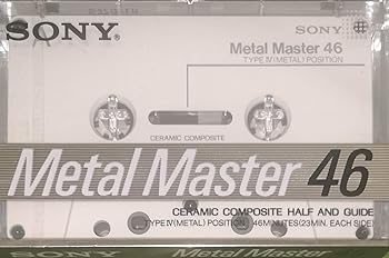 Sony メタルテープ Metal Master 46分 トランジェントテクノロジー METAL-MST 46