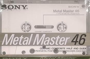 【中古】Sony メタルテープ Metal Master 46分 トランジェントテクノロジー METAL-MST 46 【中古】Sony メタルテープ Metal Master 46分 トランジェントテクノロジー METAL-MST 46