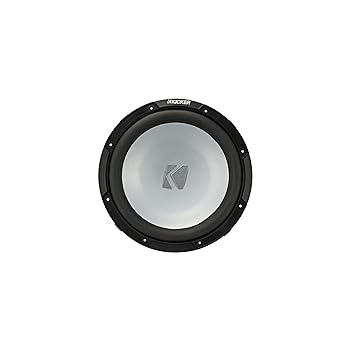 【中古】KICKER 45KM124 12インチ 350w ピーク/175w RMS マリンボート サブウーファー SVC 4オーム サブ KM12
