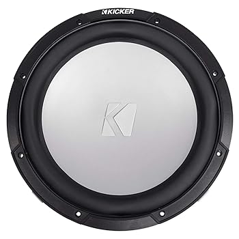 【中古】KICKER 45KMF122 12インチ 350W ピーク/175W RMS マリンボートサブウーファー フリーエアサブK..