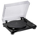 【中古】オーディオテクニカ レコードプレーヤー ベルトドライブ AT-LPW50PB 黒