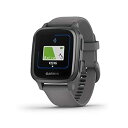 【中古】ガーミン(GARMIN) Venu Sq Shadow GPS Gray/Slate