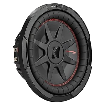 楽天スカーレット2021【中古】キッカー KICKER CWRT10 CompRT 4ΩDVC 25cm薄型サブウーファー MAX800W/RMS400W 日本正規品