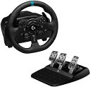 【中古】Logicool G(ロジクール G) USB ハンコン G923 グランツーリスモ7 動作確認済み PS5 PS4 PC ハンドル コントローラー レーシング ゲーム フォース(3)