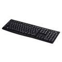 【中古】ロジクール ワイヤレスキーボード K270 ワイヤレス キーボード 無線 薄型 テンキー USB接続 Unifying windows 国内正規品
