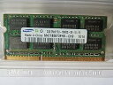 【中古 非常に良い】2 GB ddr3 SODIMM pc-10600 1333 MHz 256 M X 64 Samsungチップcl9 m471b5673fh0ch9(2)