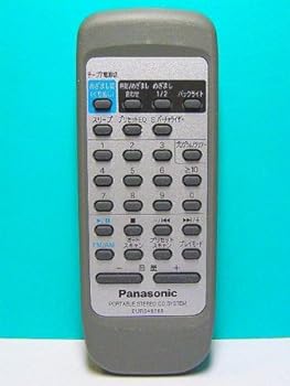【中古】［非常に良い］パナソニック オーディオリモコン EUR648266