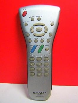 【中古】シャープ LCDTVリモコン GA073WJSA