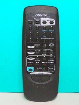 【中古】ビクター オーディオリモコン RM-RXQW5