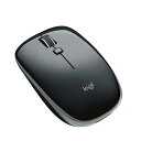 【中古】ロジクール ワイヤレスマウス 無線 薄型 M557GR Bluetooth 6ボタン グレー 国内正規品