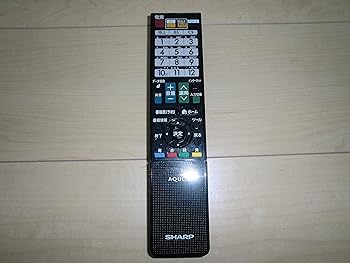 【中古】シャープ テレビリモコン GA930WJSA 【中古】シャープ テレビリモコン GA930WJSA